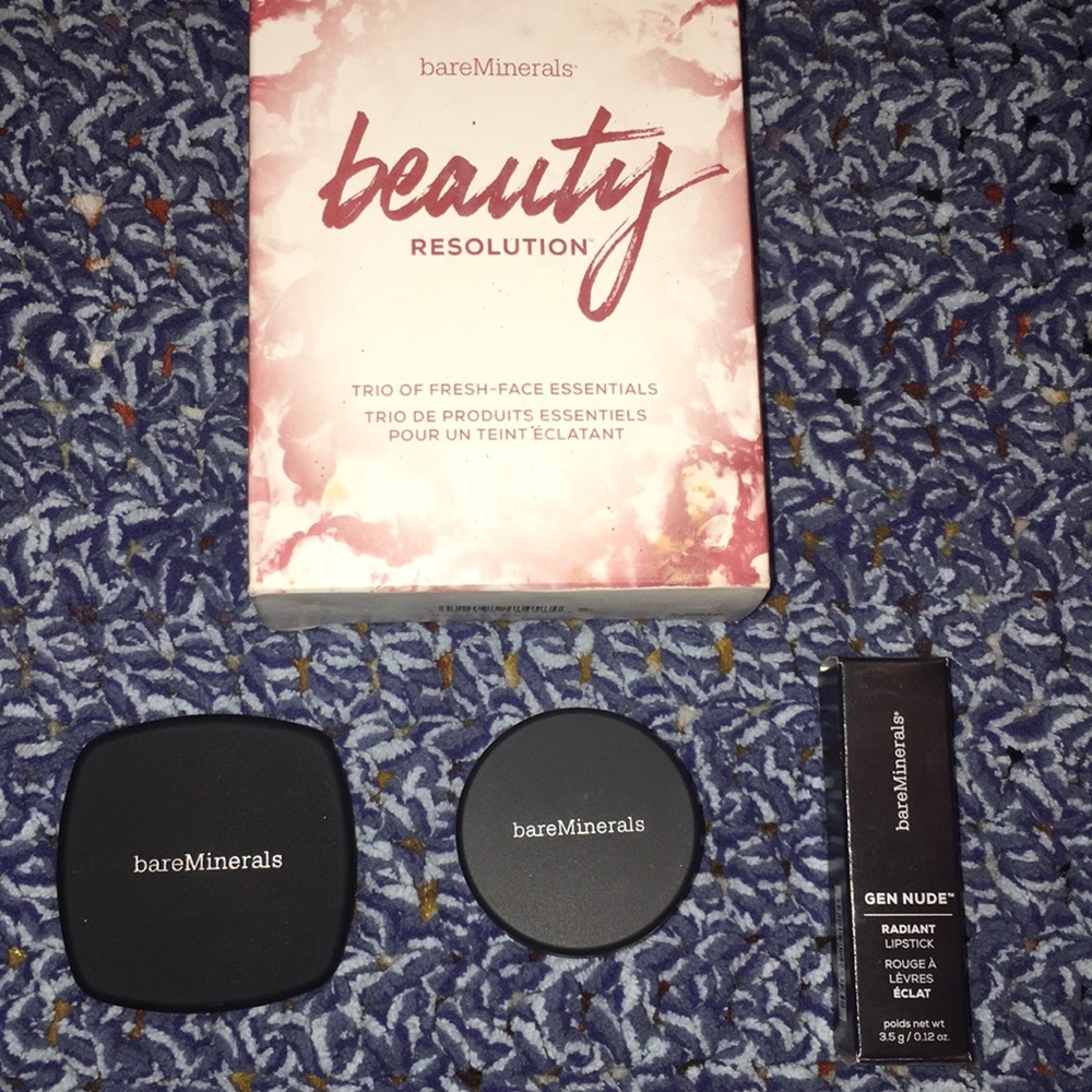 BareMinerals beauty resolution collection trio